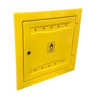 osłona licznika gazu z tworzywa 150*600*600mm żółta - dg p120*60