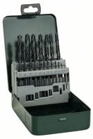 zestaw wierteł do metalu hss-r 19 szt. 1-10mm - b 2607019435