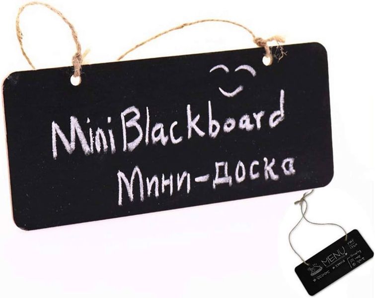 tablica mini prostokątna 10szt zdjęcie 3