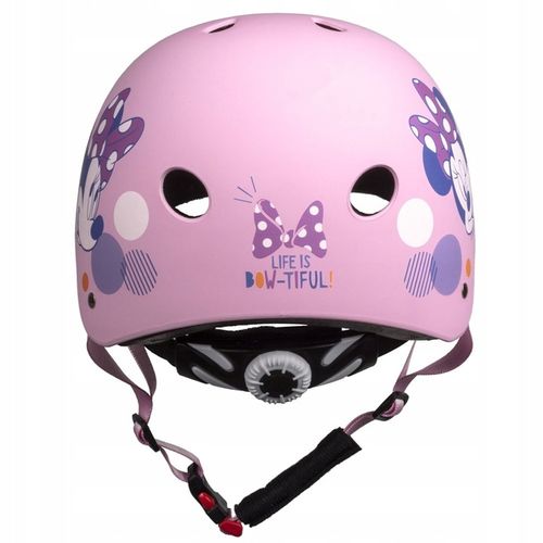 KASK SPORTOWY DLA DZIECI ROWEROWY DZIECIĘCY REGULOWANY MYSZKA MINNIE 52-56 na Arena.pl