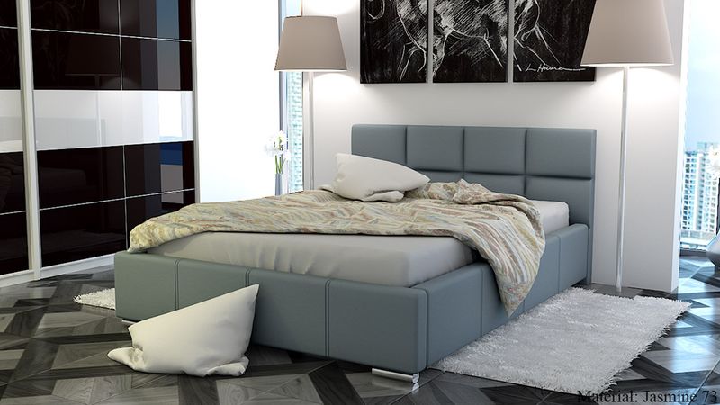 ŁÓŻKO 120x200 STELAŻ + POJEMNIK SYPIALNIA zdjęcie 7