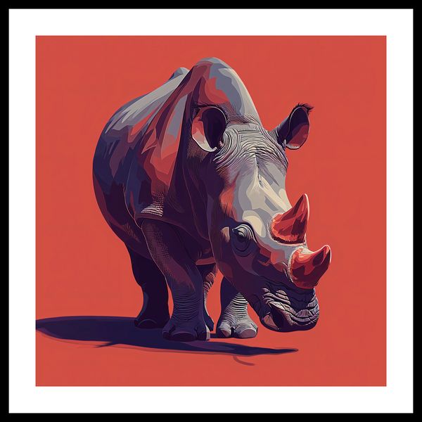 Plakat 40x40cm Marszujący Gigant zdjęcie 3