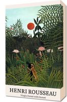 Obraz 30x50cm Design Virgin Forest, Rousseau Vintage do Salonu