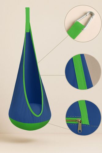 huśtawka kokon ogrodowa Best - niebieski na Arena.pl