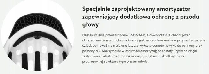 Kask rowerowy dla dzieci WOOM M 53-56 cm Czerwony zdjęcie 3