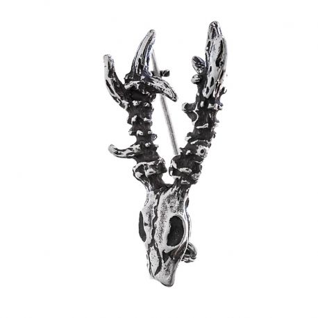 SREBRNA BROSZKA ŁOŚ POROŻE SREBRO PRÓBY 925 na Arena.pl