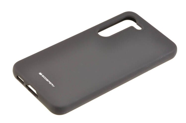 Etui Mercury Goospery Silicone do Samsung Galaxy S23 czarny zdjęcie 1