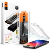 SZKŁO HARTOWANE SPIGEN GLAS.TR ”EZ FIT PRO AC” IPHONE 16 PRO / 17 / 17 PRO CLEAR