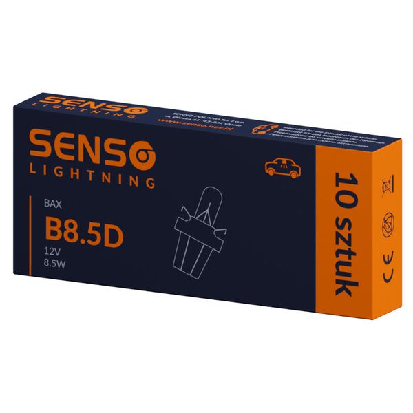 SENSO B8.5D 12V x10 sztuk zdjęcie 2