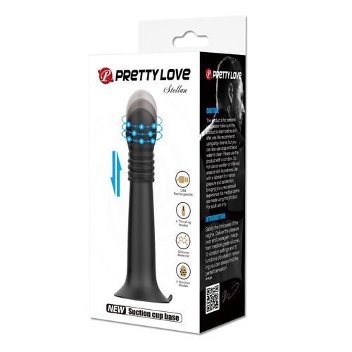 Pretty Love Stellan Thrusting & Rotating Wand Massager – 23 Cm na Arena.pl
