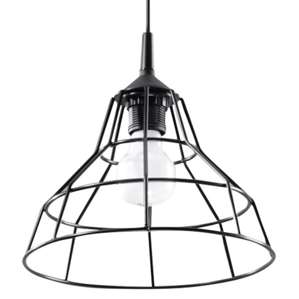 Lampa wisząca ANATA czarna zdjęcie 1