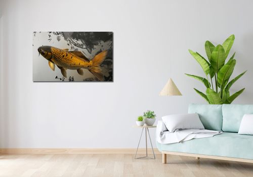 Obraz 100x60cm Spokojna Ryba Koi na Arena.pl