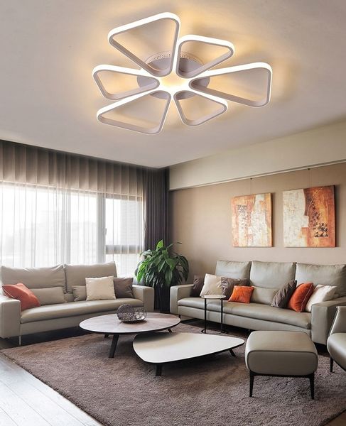 Lampa NICEA VI Wifi sufit PLAFON żyrandol 68cm LED Tuya Wobako zdjęcie 3