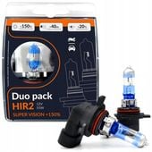 ŻARÓWKI SENSO SUPER VISION 2x HIR2 DUO +150%