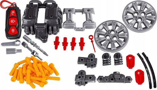 CIĘŻARÓWKA DO ROZKRĘCANIA REALISTYCZNE CZĘŚCI SILNIK ZESTAW MECHANIKA 61 EL na Arena.pl