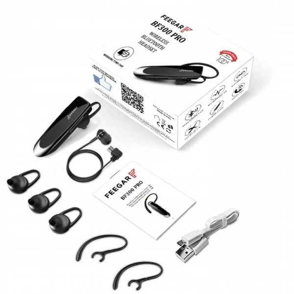 Słuchawka bluetooth Feegar BF300 PRO 24h multipoin zdjęcie 3