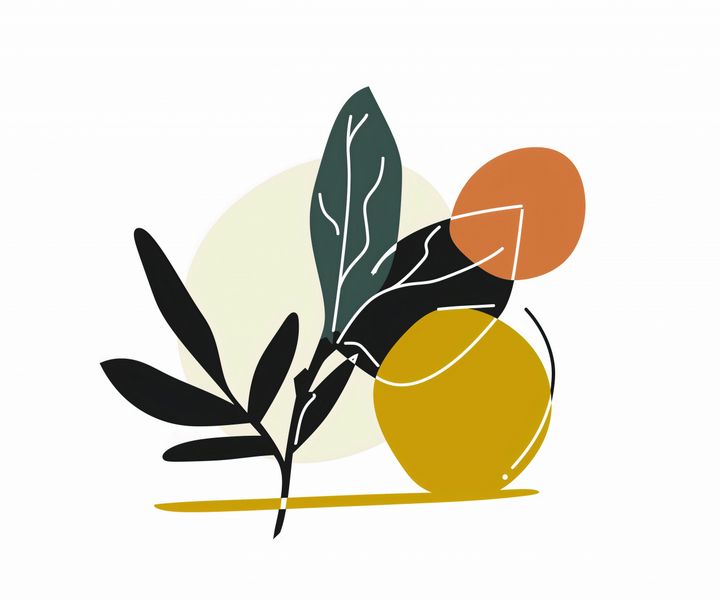 Plakat 60x50cm Elegancka Flora zdjęcie 1