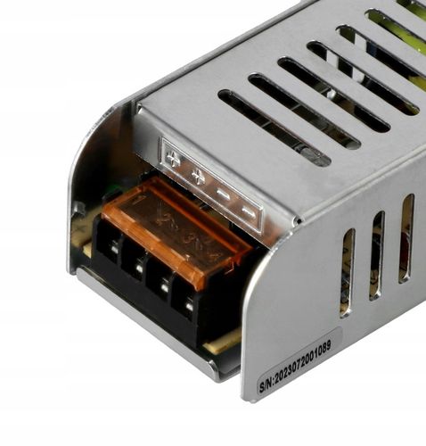 Zasilacz 12V do taśma LED 8,5A 100W slim montażowy modułowy przemysłowy na Arena.pl