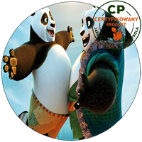 Opłatek na tort Kung fu Panda
