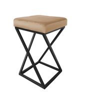 Hoker krzesło barowe ZOA LOFT podstawa czarna MG06