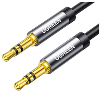 ugreen av119 kabel jack 3,5mm aux 3m (czarny)