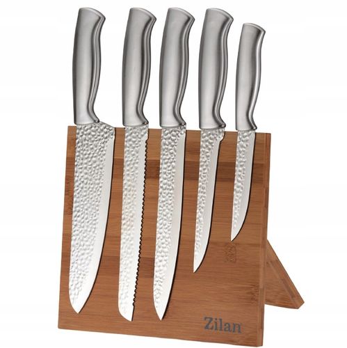 ZESTAW NOŻY KUCHENNYCH BLOK MAGNETYCZNY 6SZT. na Arena.pl