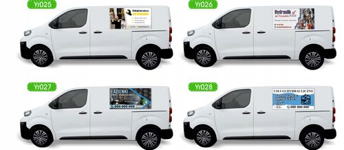 Reklama Naklejka na samochód dużo wzorów AUTO SERWIS na Arena.pl