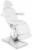 Fotel kosmetyczny Physa BOLZANO WHITE biały