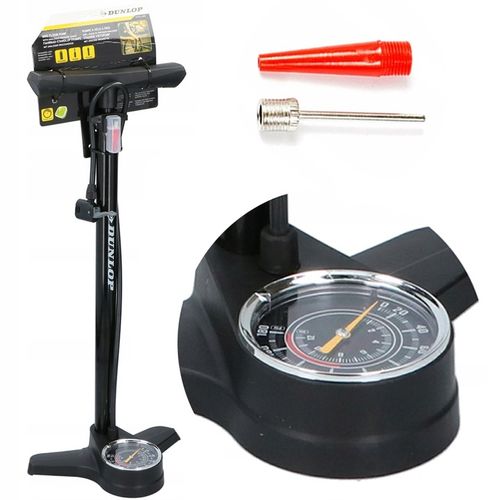 DUNLOP Pompka rowerowa 12 BAR z manometrem dolnym na Arena.pl