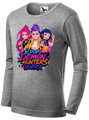 Koszulka z długim rękawem - K-Pop Demon Hunters - Łowczynie Demonów na Arena.pl