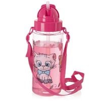 Bidon Butelka Dziecięca Słomka na Napoje Wodę Sok Podróżna do Picia