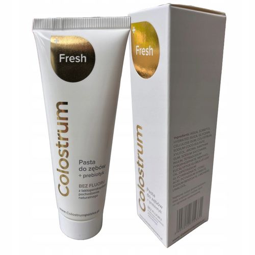 2x Colostrum dla Dzieci Junior PROBIOTYK i Colostrum FRESH pasta do zębów na Arena.pl