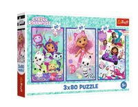puzzle 3x80 kolorowe dni gabby 34882