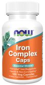 NOW FOODS Iron Complex - Żelazo Complex (100 kaps.)
