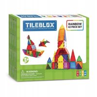 Tileblox zestaw tęczowy, 42 elementy