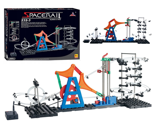 SpaceRail Tor Dla Kulek - Level 3 (8 metrów) Kulkowy Rollercoaster na Arena.pl