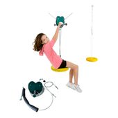 zjazd linowy Best - zielony