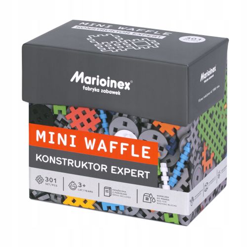MINI WAFFLE KONSTRUKTOR EXPERT 301EL 3+ MARIOINEX na Arena.pl