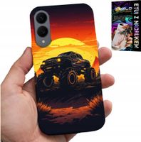 ETUI DO SAMSUNG GALAXY S25 EDGE - MONSTERTRUCK, CIĘŻARÓWKA, WZORY + SZKŁO