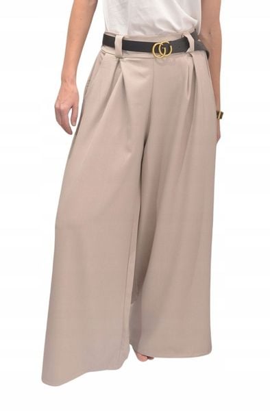 SPODNIE spódnico-spodnie Szeroka Nogawka zdjęcie 5