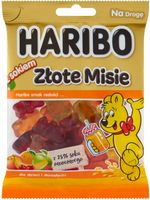 HARIBO 85g Złote Misie z Sokiem Żelki