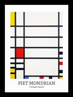 Plakat 13x18cm Design Trafalgar, Mondrian Vintage do Salonu