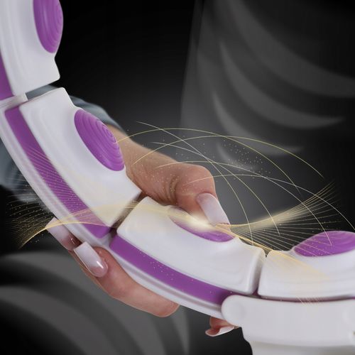 Hula hop z wypustkami HMS 43 cm biały na Arena.pl