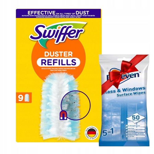 Swiffer Duster Miotełki do Kurzu Wkłady Wymienne 9 szt. + Gratis na Arena.pl