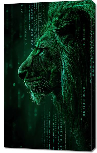 Obraz 60x100cm Kod Siły zdjęcie 1