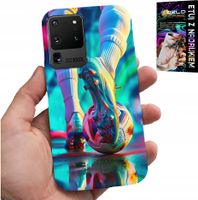 ETUI DO SAMSUNG GALAXY S20 Ultra - PIŁKA NOŻNA FOOTBALL PIŁKARZE + FOLIA