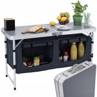 kuchnia turystyczna szafka stół składany ogrodowy walizka kempingowy stolik