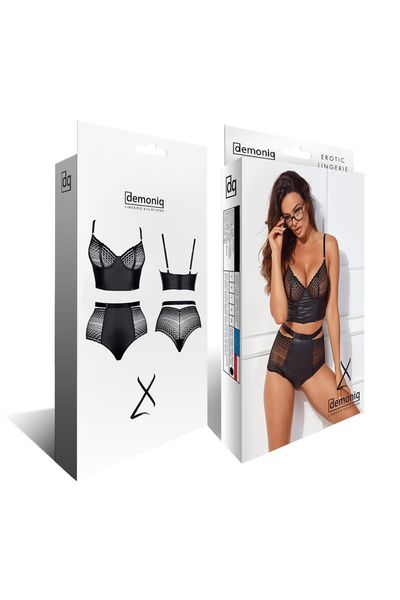 Bielizna-Yessenia001 Black S zdjęcie 6