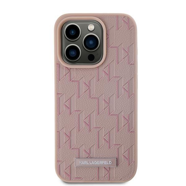 Etui Karl Lagerfeld do iPhone 15 Pro Max, Różowy, MagSafe zdjęcie 3