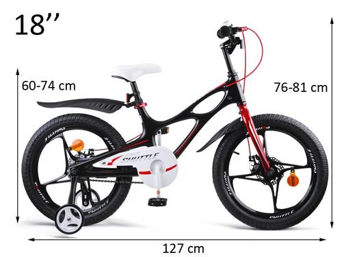 RoyalBaby Rower 18" Space Shuttle RB18-22 na Arena.pl